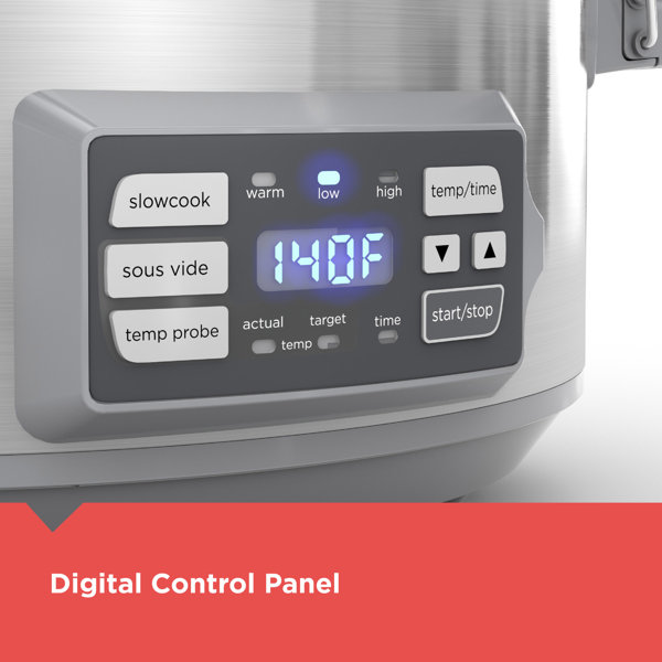 Black + Decker 7 Qt. Digital Slow Cooker & Reviews Wayfair